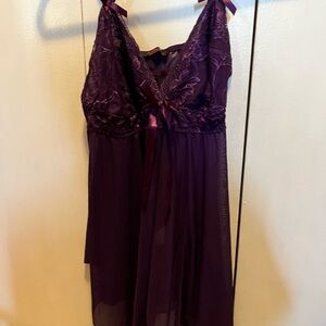 Avidlove purple teddy like new XXL
